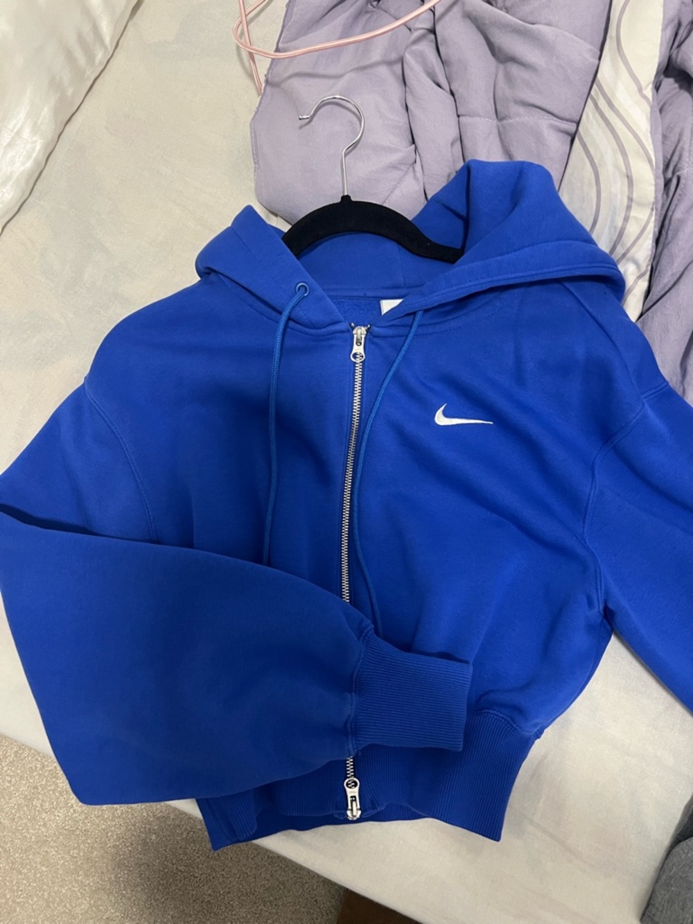 Nike Blue Sweater/Sweatpant Set